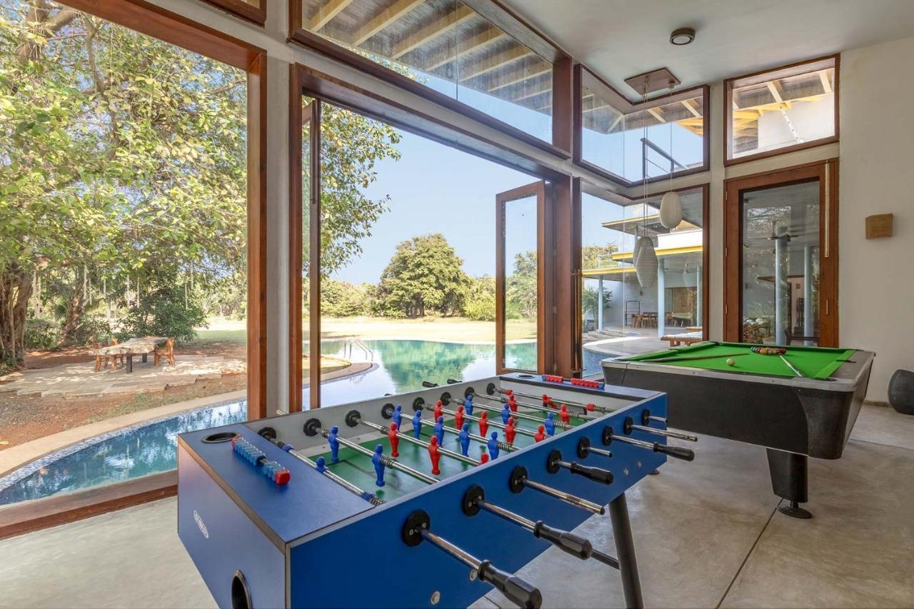 Jay House By Stayvista - Leisure Oasis With Pool, Snooker, Table Tennis & Foosball Fun Alībāg Exterior foto